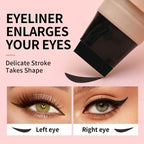 Dual‑Ended Waterproof Cat Eye Eyeliner Stamp Pen